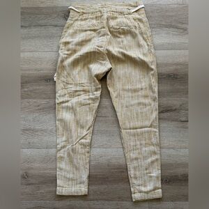 Free People Men's Cream Corduroy Pants